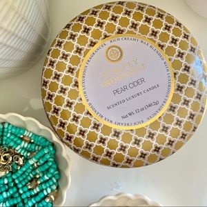 NEW Simply Indulgent 12 oz Candle PEAR CIDER